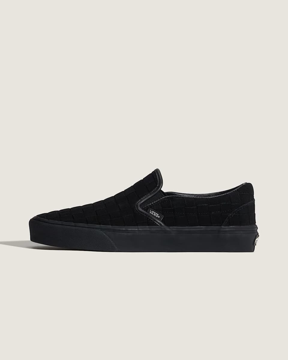 Vans Classic Slip-On Woven Suede Black