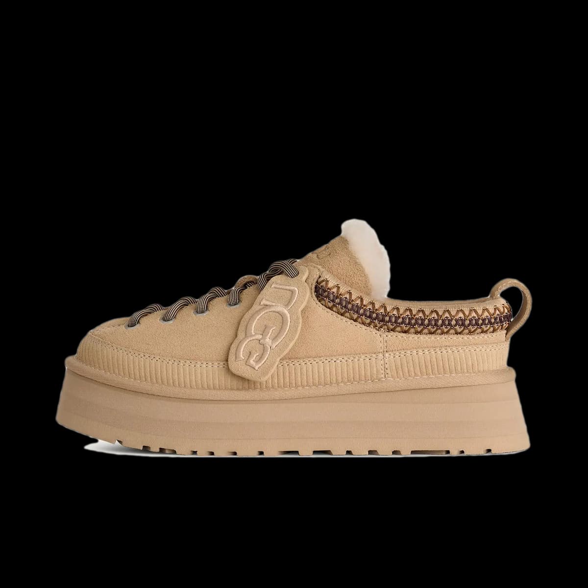 UGG Heritage Lace-Up Slipper 'Sand Castle'
