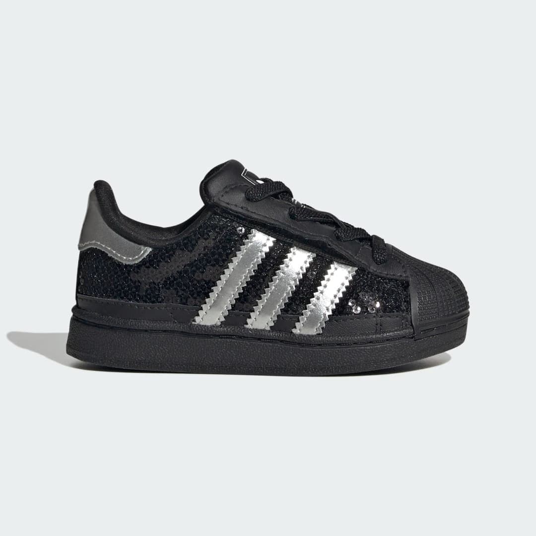 adidas Superstar II Comfort Closure Elastic Lace 'Core Black'