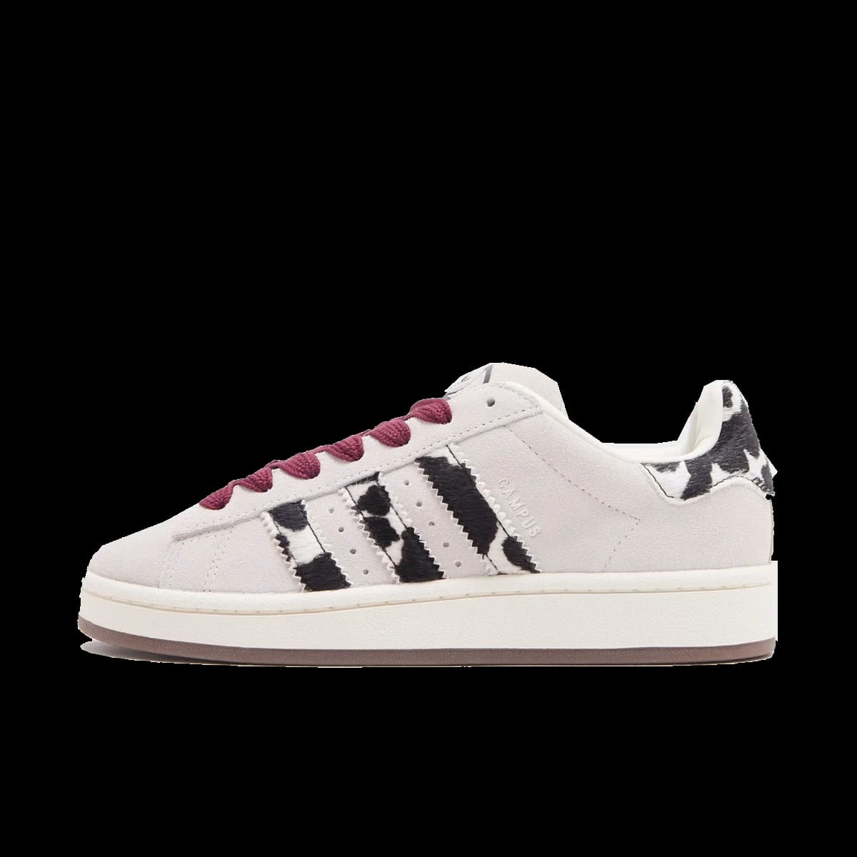 adidas Campus 00s 'Off White & Burgundy Cow Print'