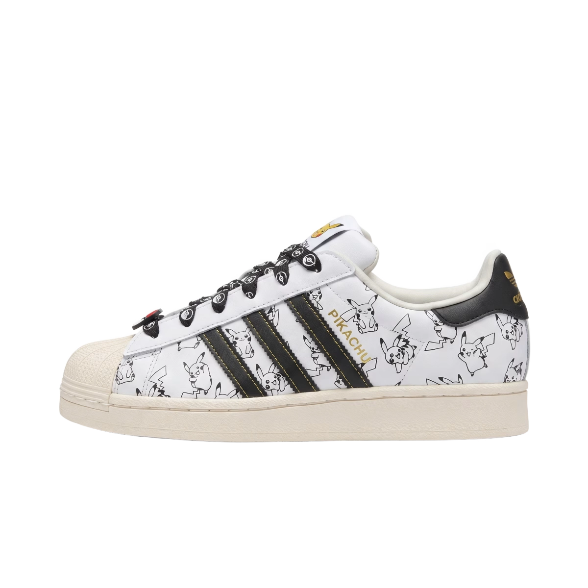 Pokémon x adidas Superstar II 'Pikachu White' KI2857