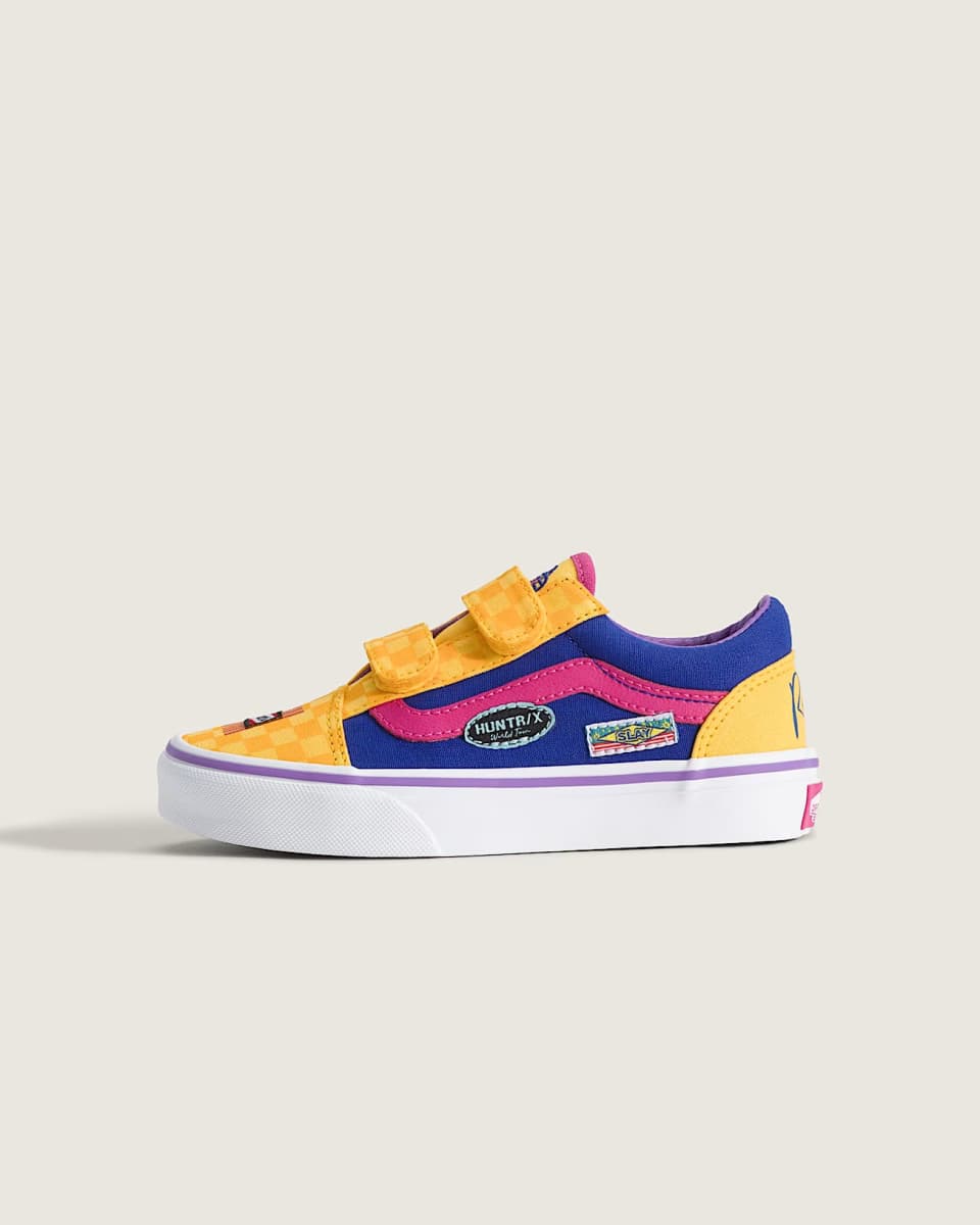 Vans KPop Demon Hunters x Vans Old Skool V Kids 'Yellow'