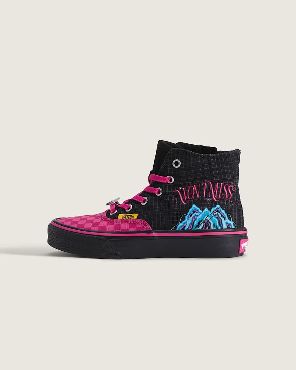 Vans KPop Demon Hunters x Vans Authentic Hi 2.0 Kids 'Black'