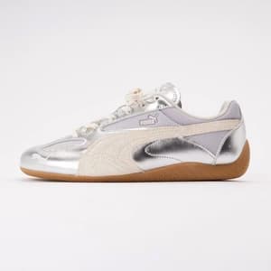 PUMA Dames Speedcat Lou Metallic Vibrant Silver-Gum