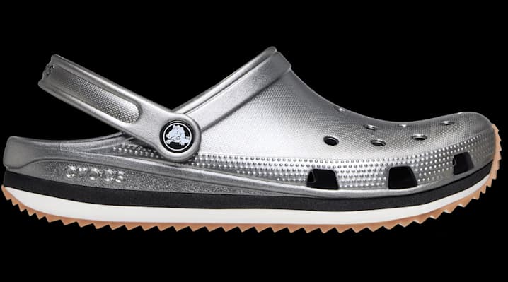 Crocs Crocband™ Metallic Runner Clogs 'Carbon'