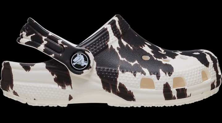 Crocs Classic Pop Animal T ChkMlt Clogs 'Chalk'