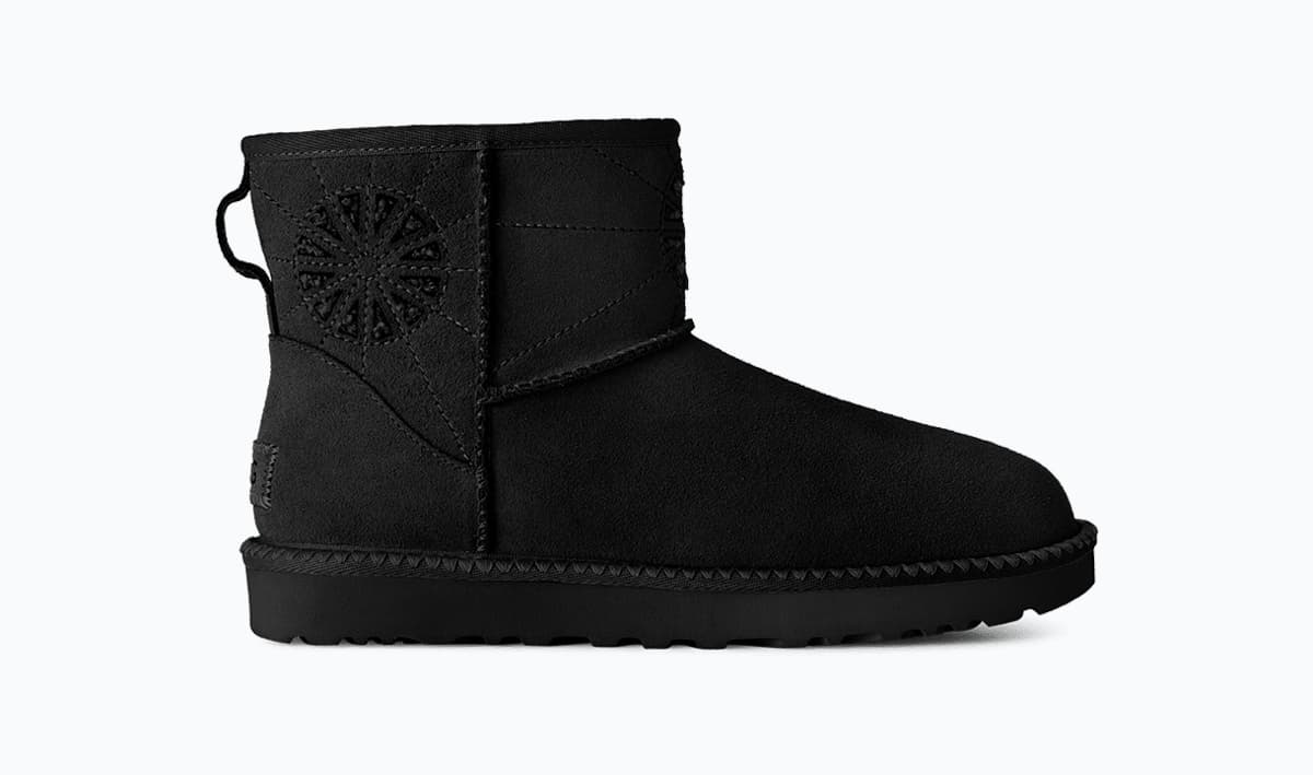 UGG® Classic Mini Holiday Sun Boot 'Black'