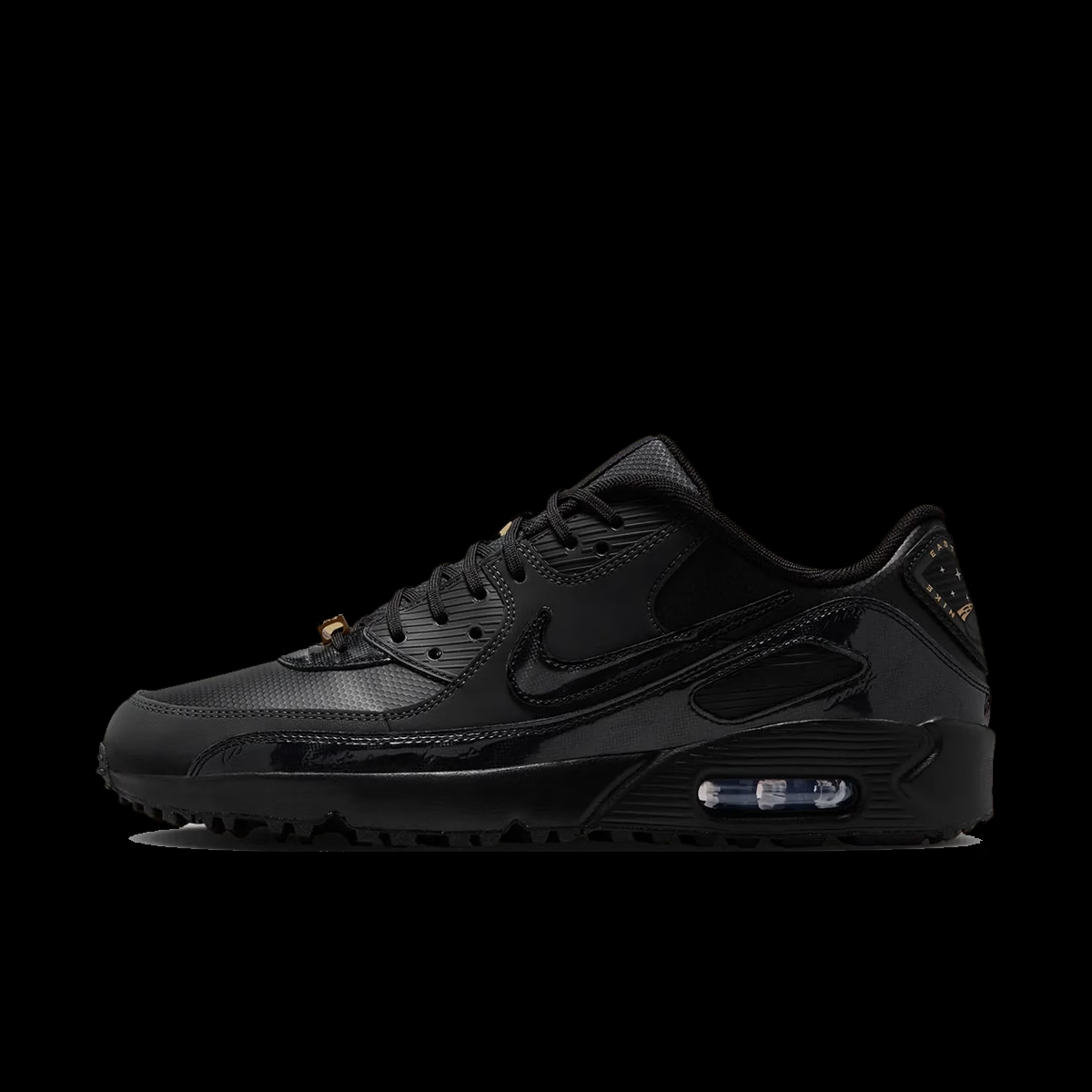 Eastside Golf x Nike Air Max 90 Golf 'Black & Gold' IO4670-001