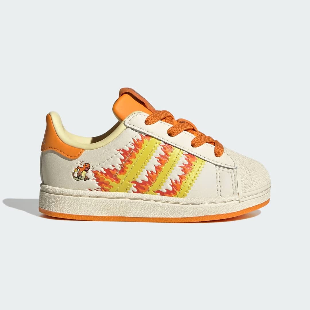 adidas adidas Pokemon Superstar II Elastic Lace 'Cream White'