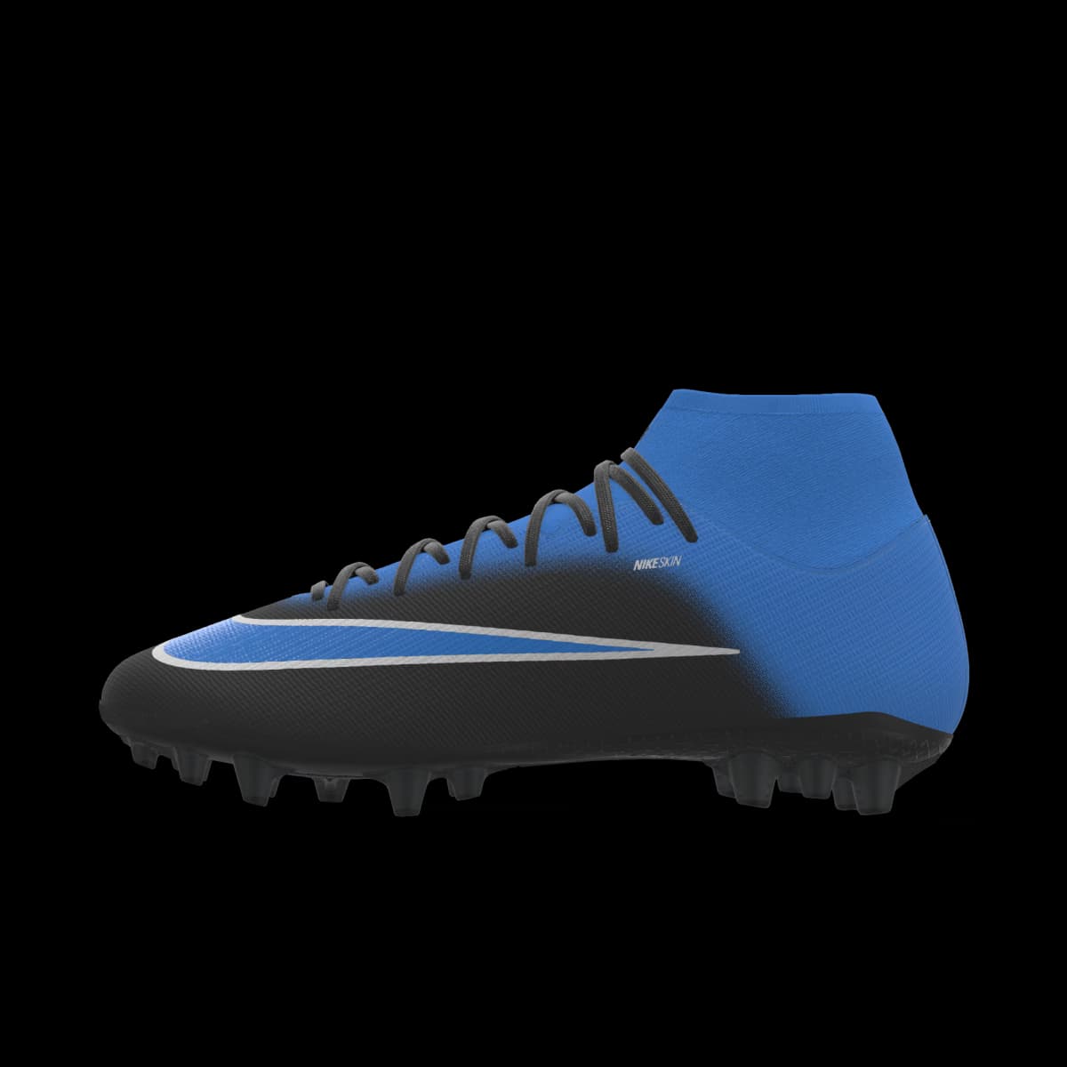 Nike Mercurial Superfly 11 Academy By You customized high-top 'Blue'