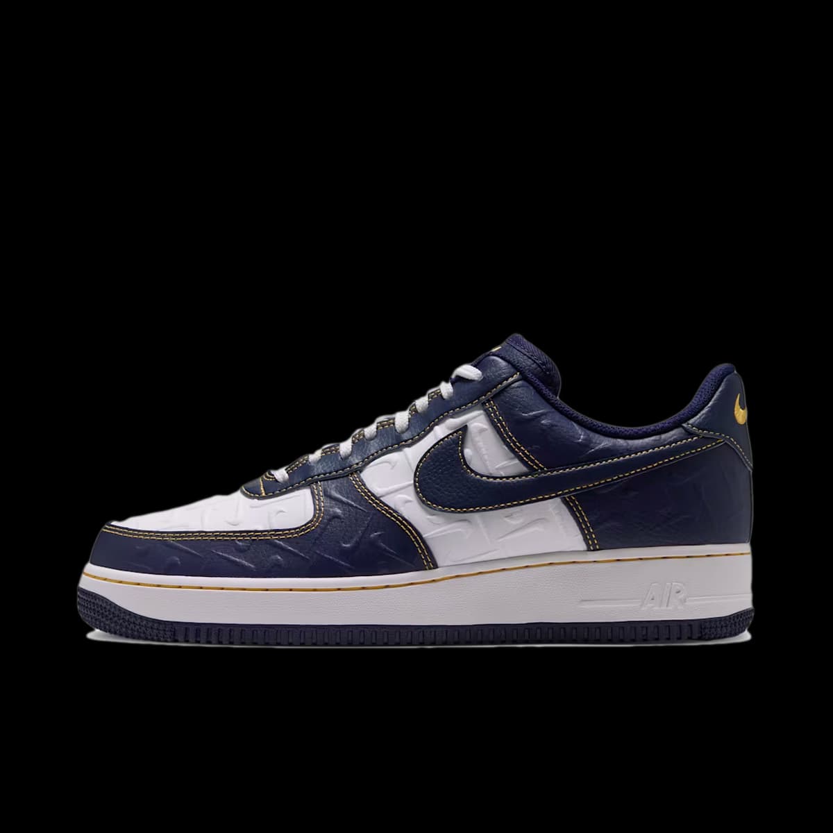 Nike Air Force 1 '07 'Yellow Ochre & Midnight Navy'