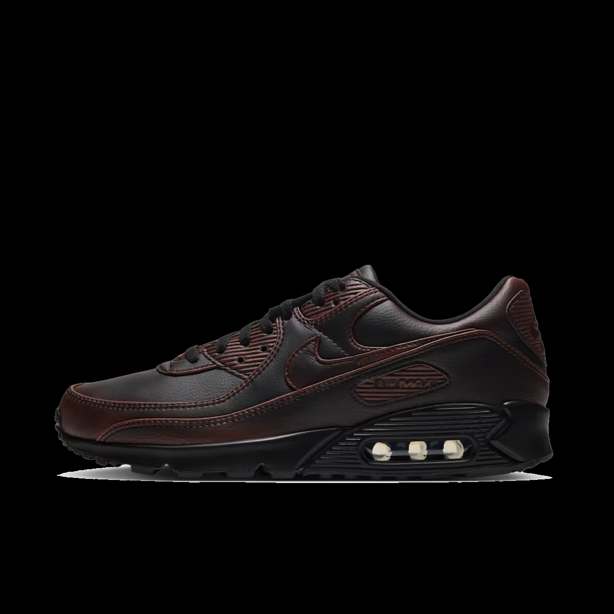 Nike Air Max 90 Premium Essential 'Black Cinnamon' IQ7130-001