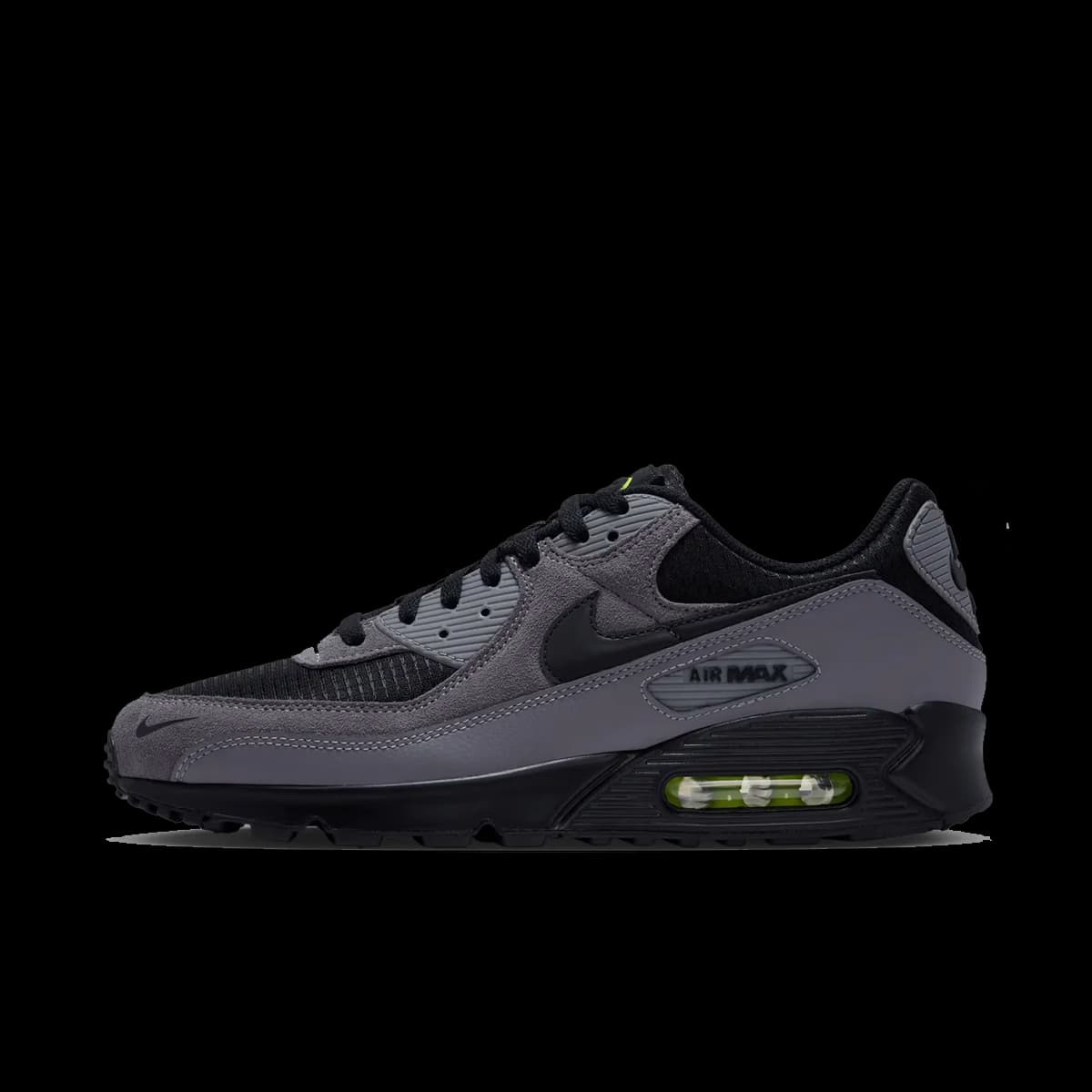 Nike Air Max 90 'Black Volt Flat Pewter'
