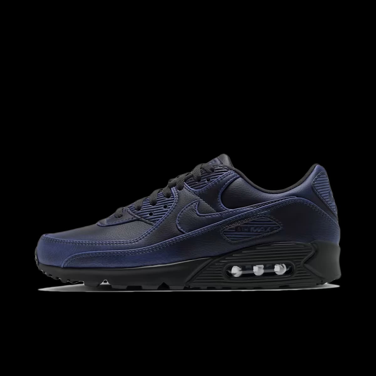 Nike Air Max 90 Premium 'Dark Smoke Grey & University Blue'