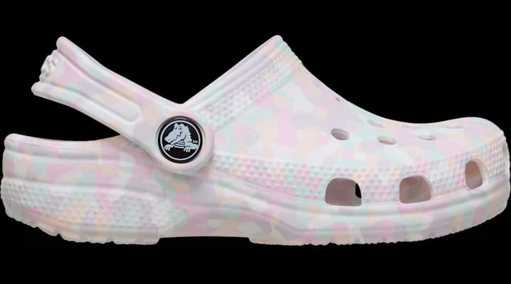 Crocs Toddler Classic Confetti Clogs Ice & Multi 'Ice'