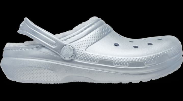 Crocs Classic Tinted Metallic Lined Clogs 'Sky Ice'