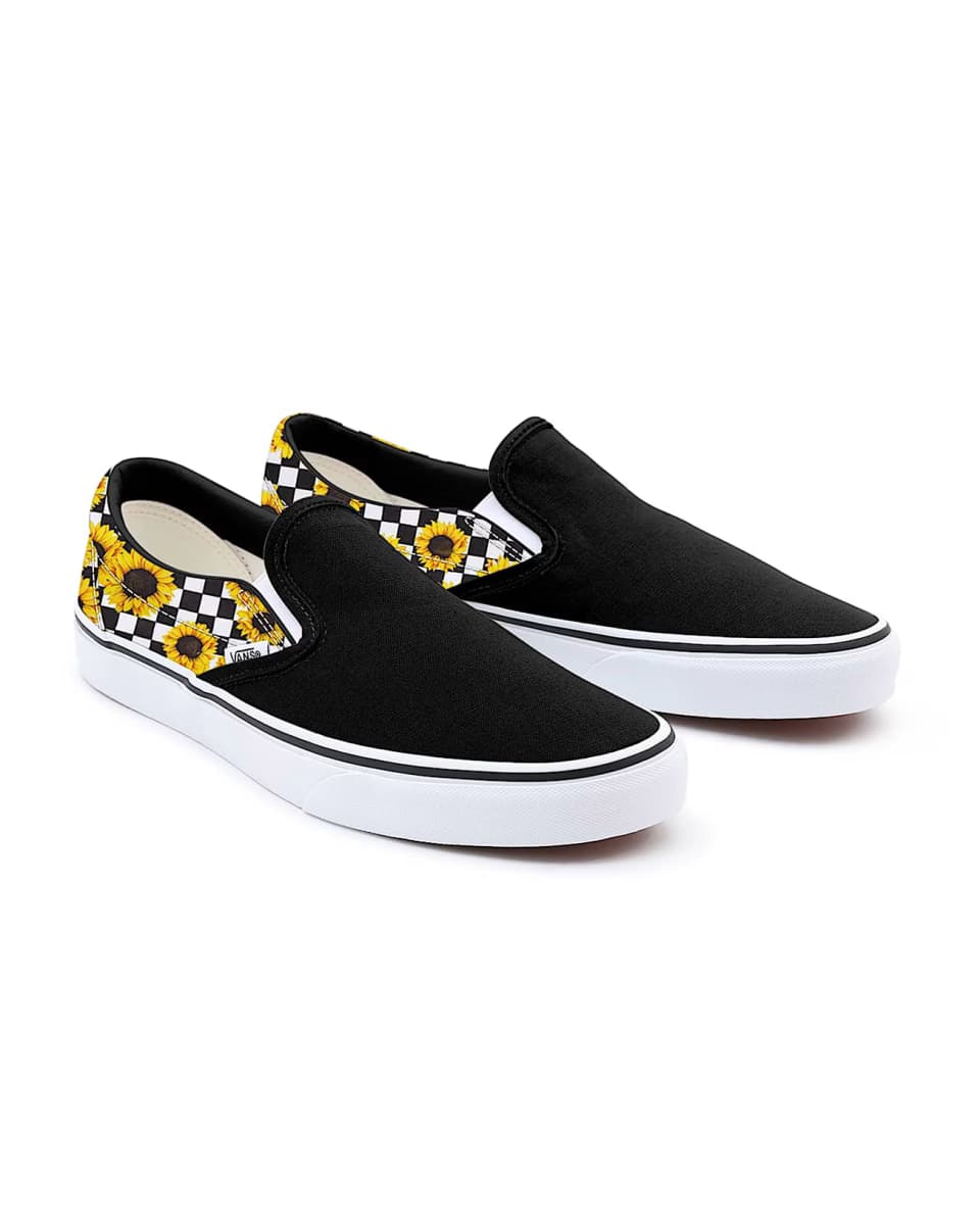 Vans Gepersonaliseerde Sunflower Slip-On