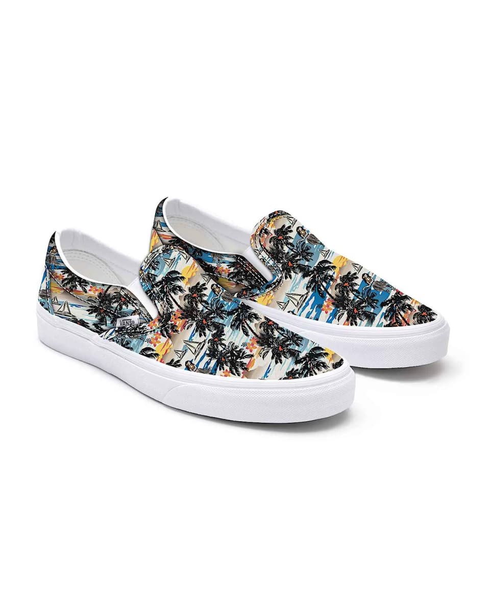 Vans Gepersonaliseerde Aloha Slip-On
