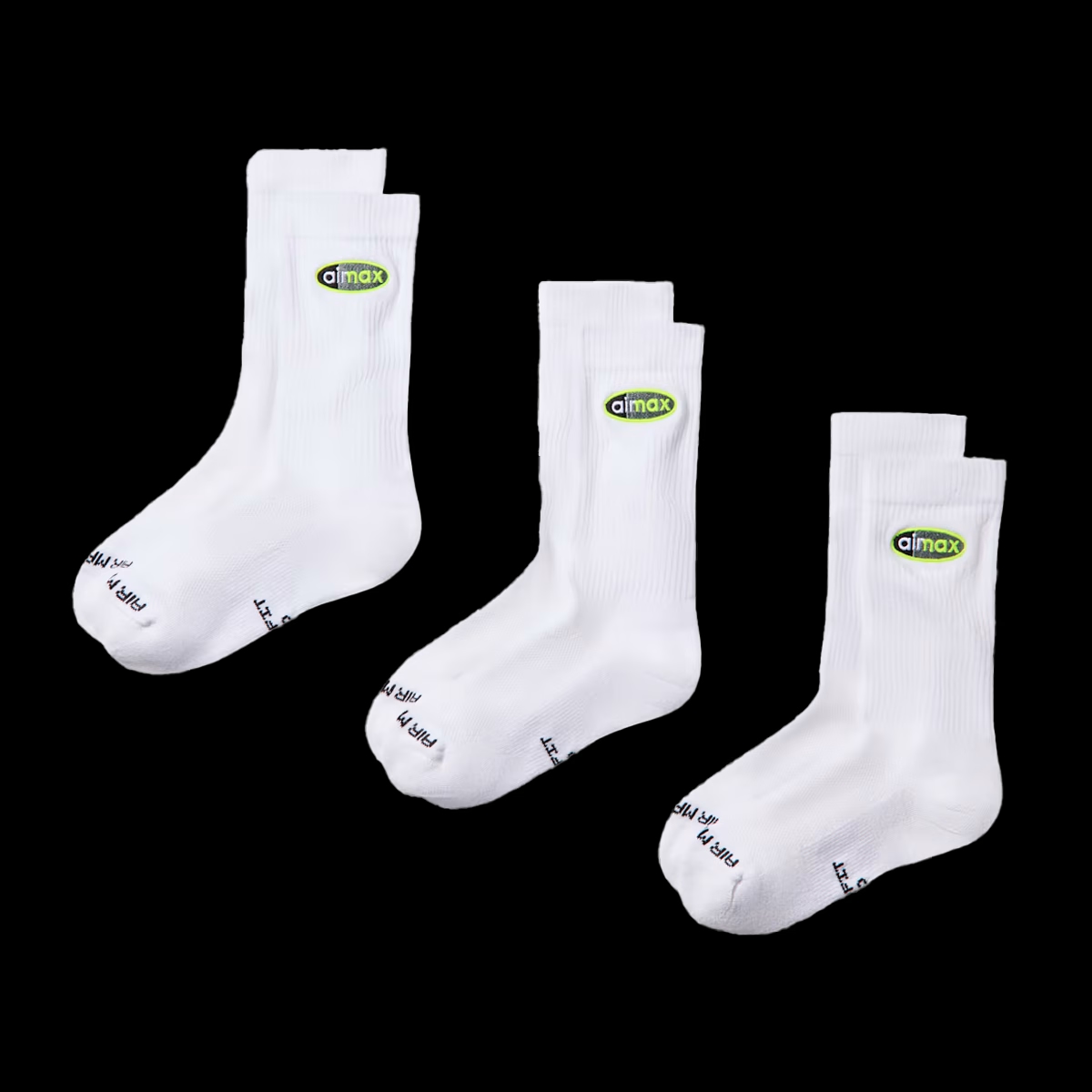 Nike Everyday Elevated Crew Socks 'White' - 3 Pairs IQ5367-901
