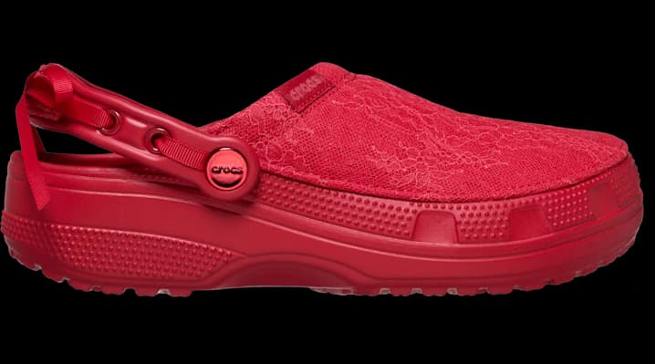 Crocs Crafted Lace Clogs 'Court Red'