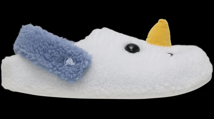 Crocs Classic Cozzzy Snowman Slipper Pantoffels 'Snow White'