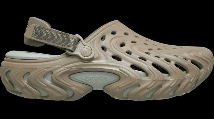 Crocs Echo II Chrome Clogs 'Khaki Chrome'
