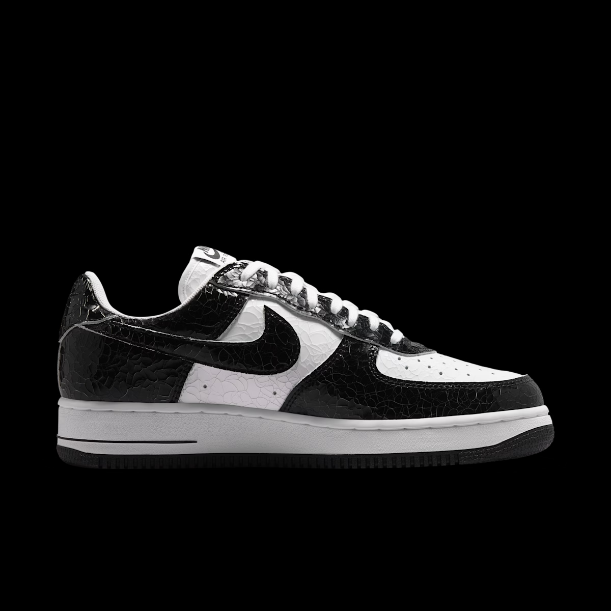 Nike Air Force 1 Low Cracked Leather 'Black & White' JA0248-300