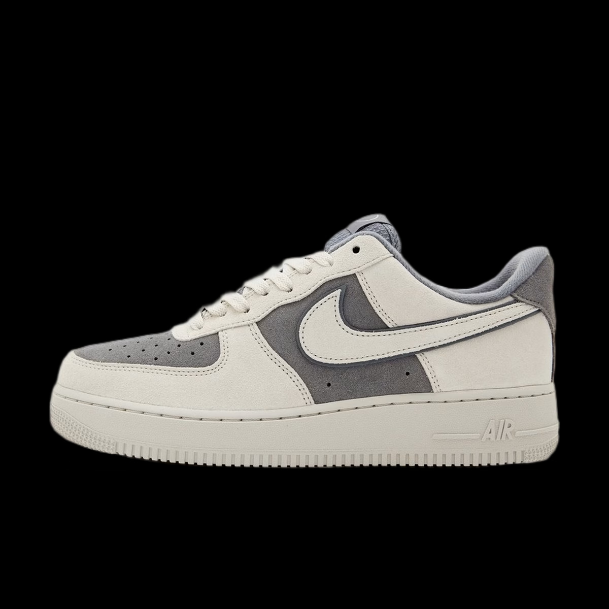 Nike Air Force 1 '07 LV8 'Light Bone & Smoke Grey' - JD Exclusive