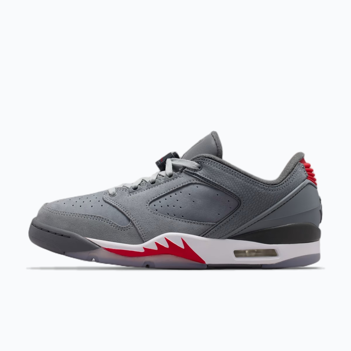 Air Jordan Sixty Plus Low 'Cool Grey & University Red'