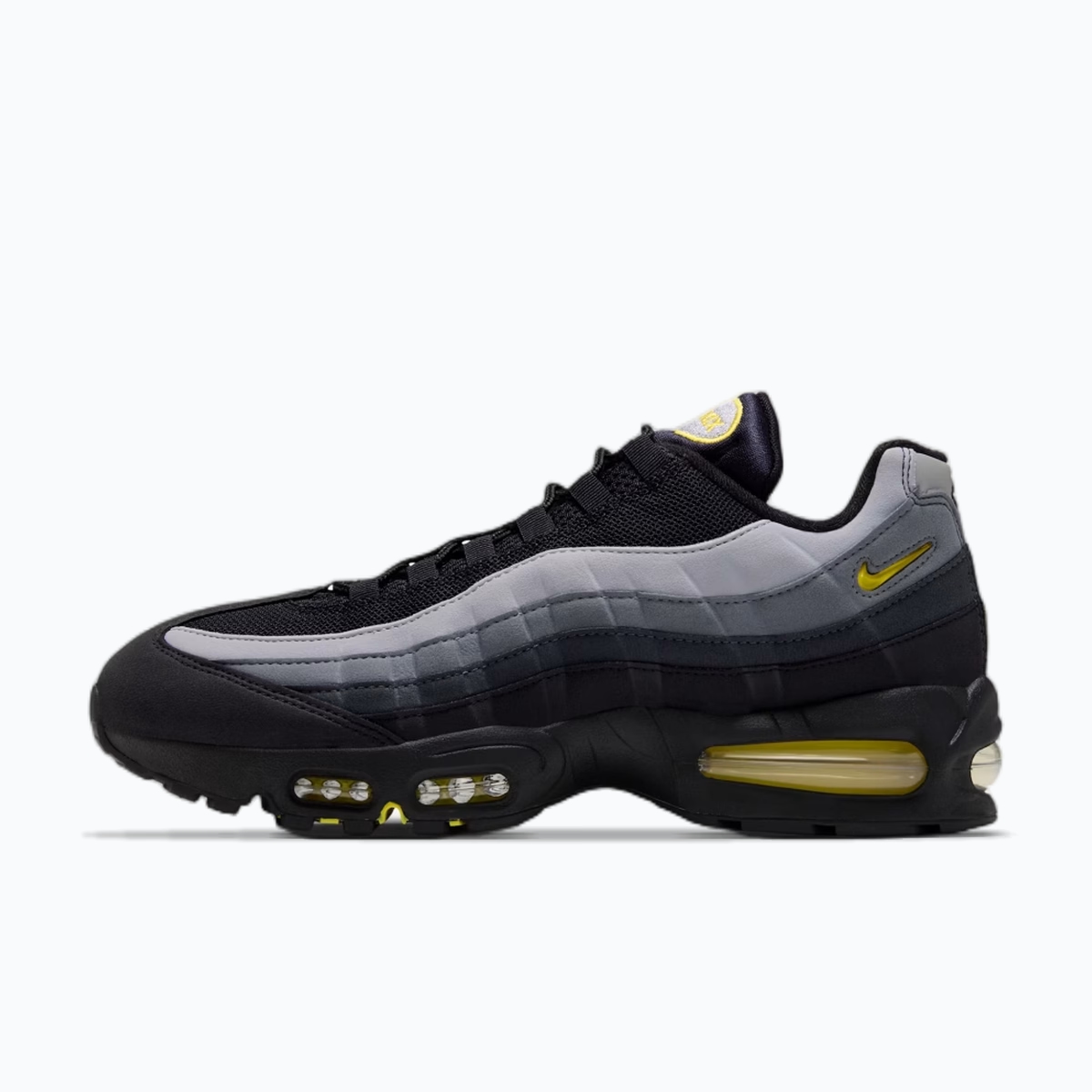 Nike Air Max 95 Big Bubble Premium 'Black & Chrome Yellow'