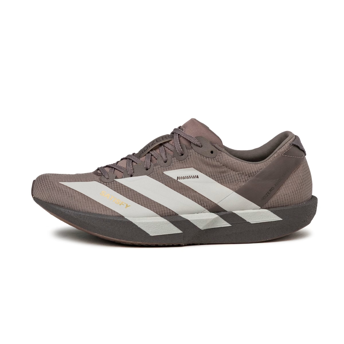 Satisfy x adidas Adizero Adios 'Earth & Charcoal' KH6682