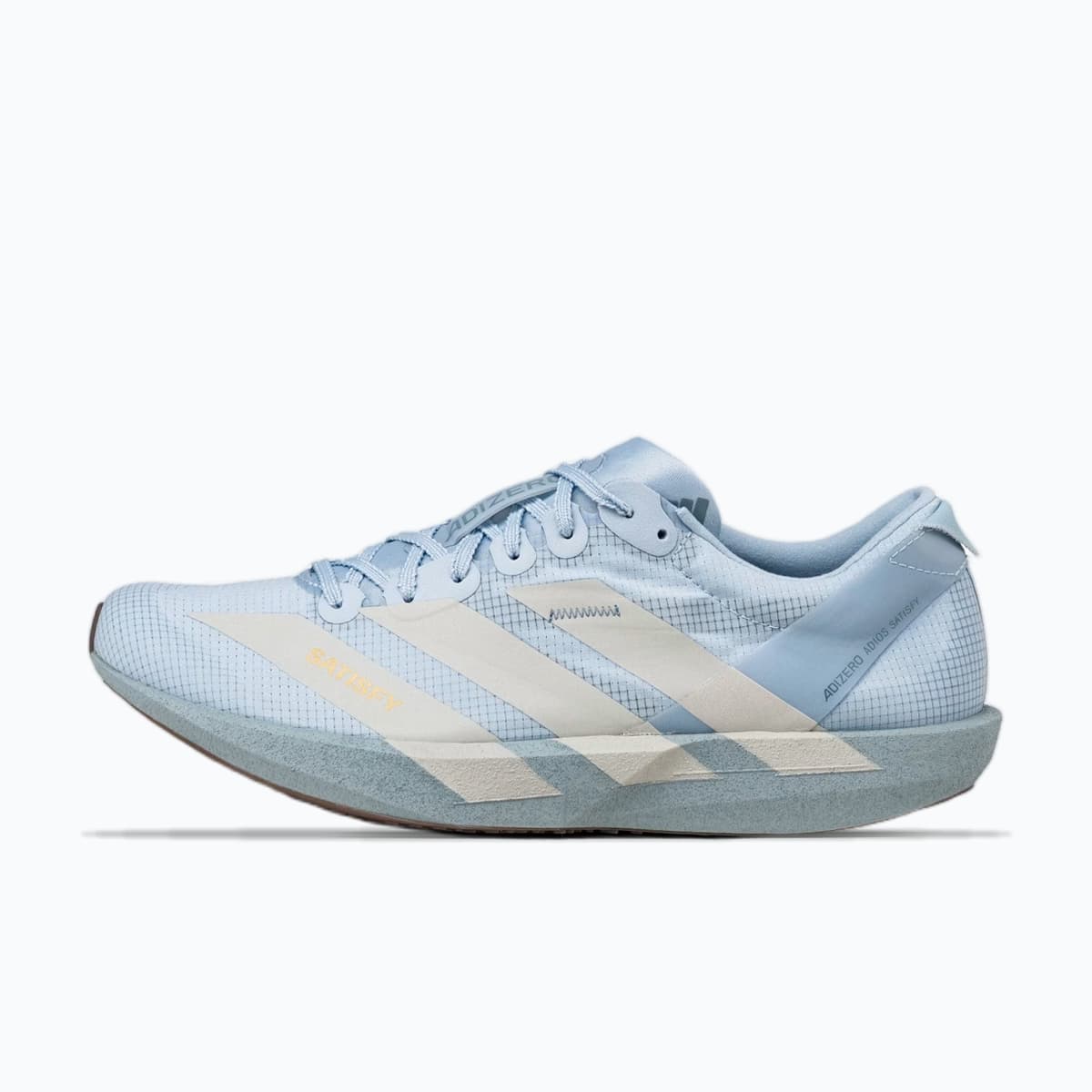 Satisfy x adidas Adizero Adios 'Wonder Blue'