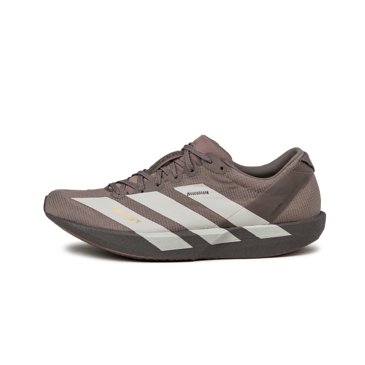Satisfy x adidas Adizero Adios WMNS 'Tech Earth & Charcoal' KH6681