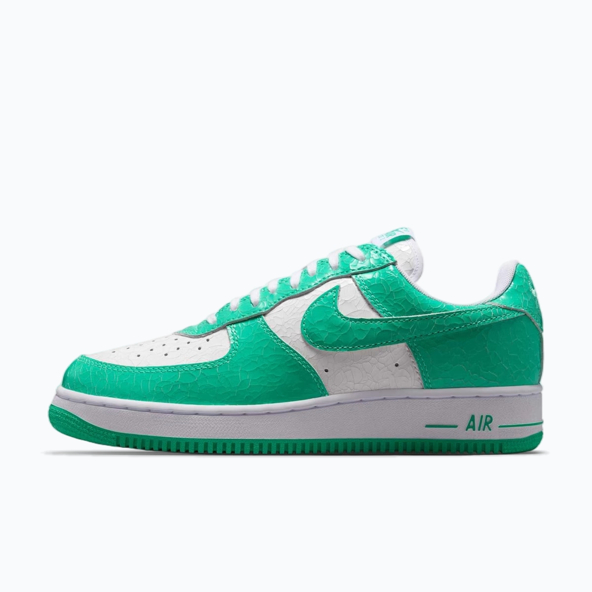 Nike Air Force 1 Low Cracked Leather 'Menta & White'