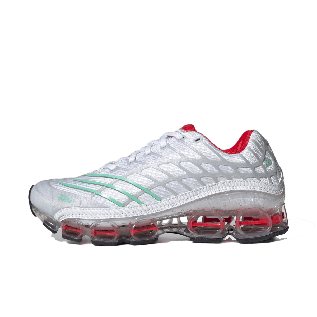 Coca-Cola x adidas Megaride F50 'Silver'