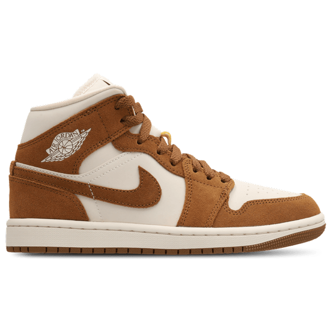 Jordan Aj1 Mid Brown