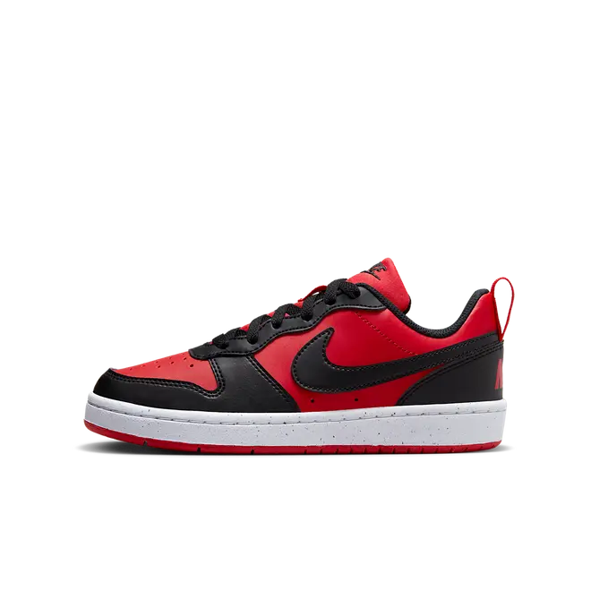 Nike Court Borough Low Recraft GS 'Black University Red'