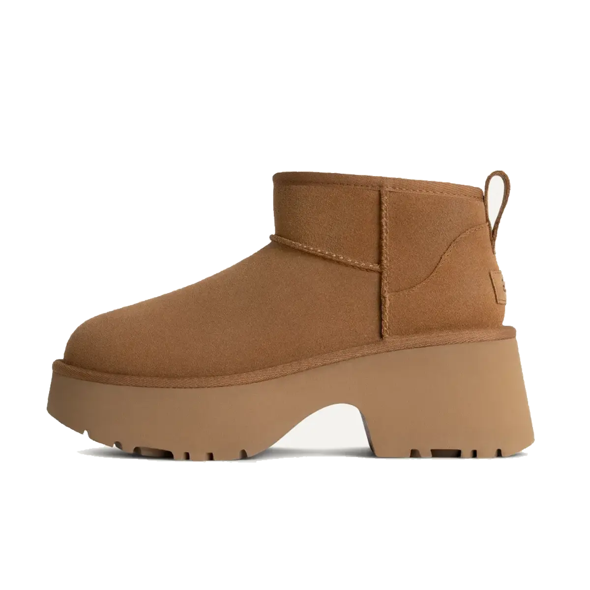 UGG® Classic Ultra Mini New Heights Boot 'Chestnut'