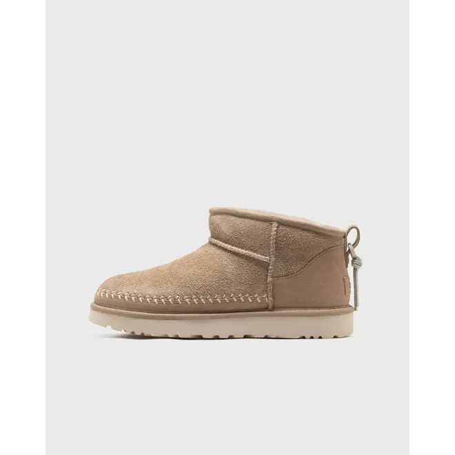 UGG® Classic Ultra Mini Biarritz Boot Brown