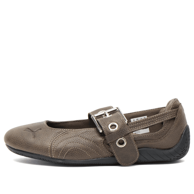 Puma Women's Speedcat Ballet Dress-Up Buckle Ballet Matte Bronze