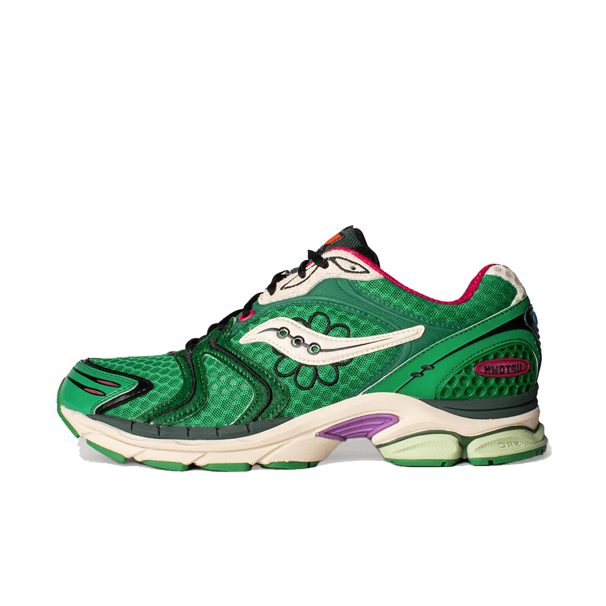 Jae Tips x Saucony Progrid Triumph 4 ‘Sugar Maple’ - Flowers Grow Uptown Pack