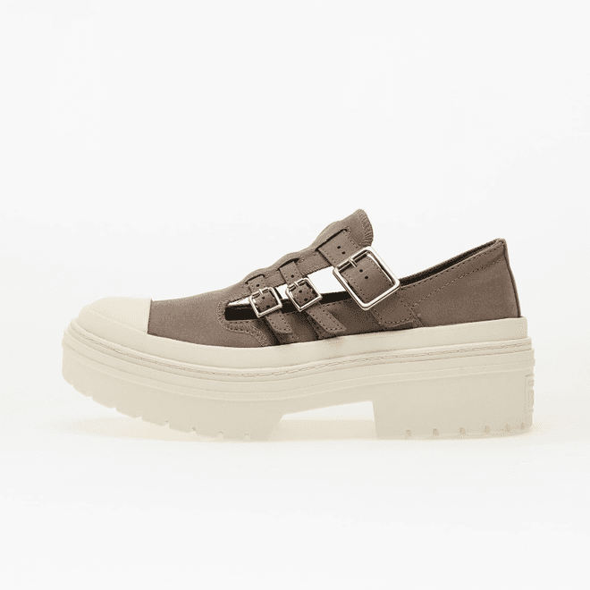 Converse Chuck Taylor All Star Lugged Heel Mary Jane Sandal Classic Taupe
