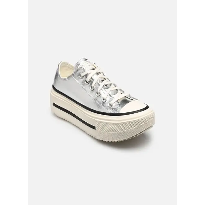 Converse Chuck Taylor All Star Lift Double Stack Platform Metallic