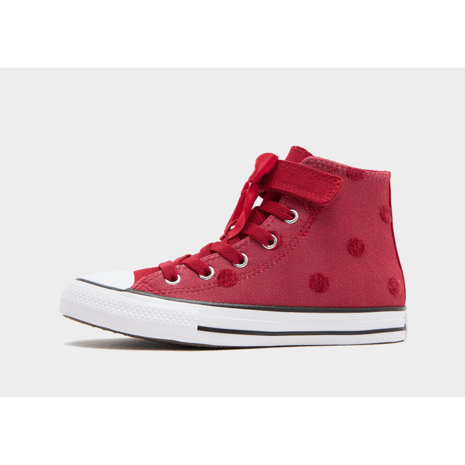 Converse Chuck Taylor All Star Polka Dots & Bow Easy On