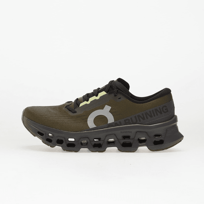 On M Cloudmonster 3 Olive