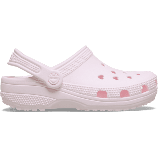 Crocs Classic Hearts Cut Out Clogs Kinder Bubble Ice