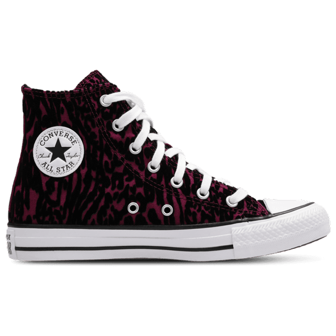 Converse Chuck Taylor All Star Flocked Leopard Print