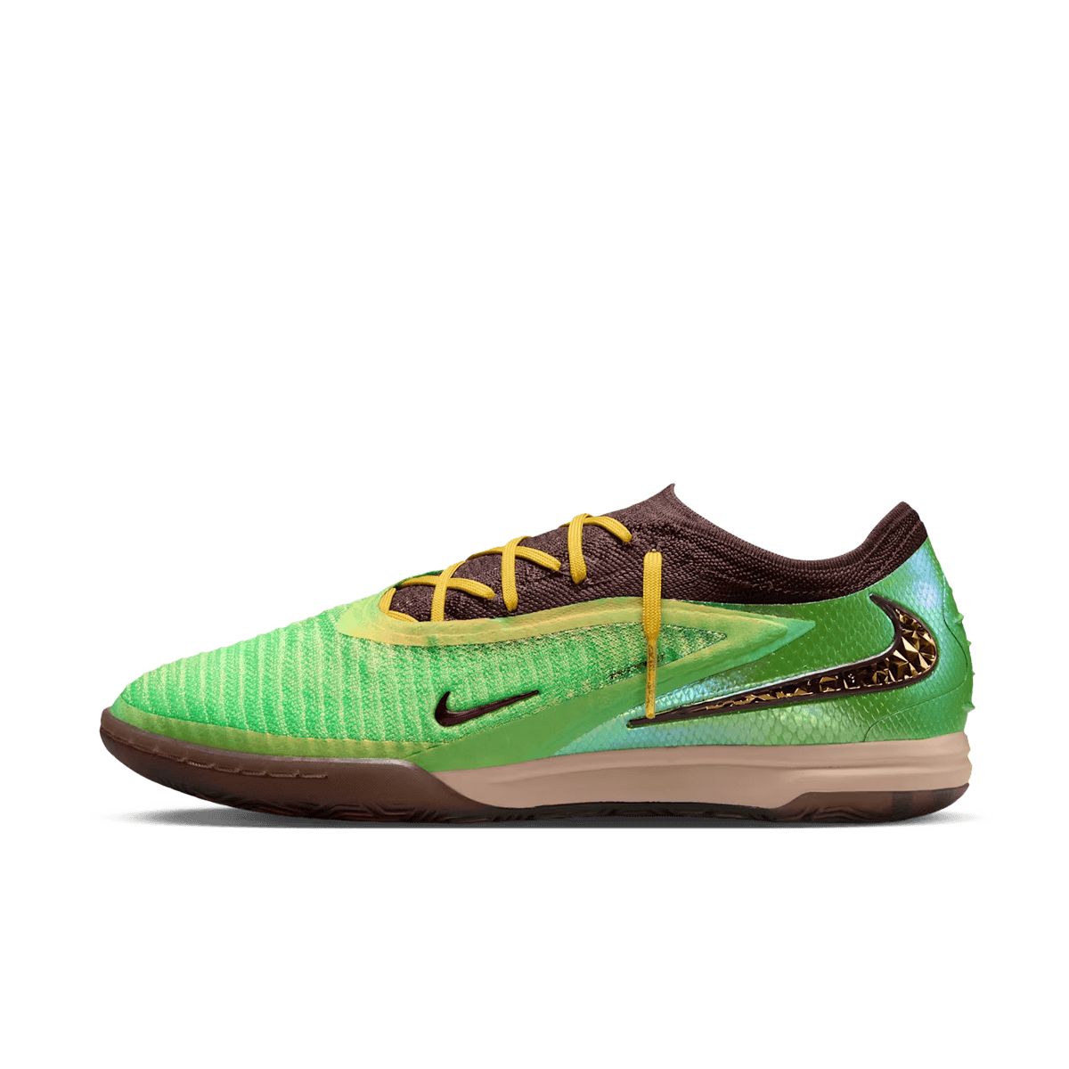 Travis Scott Cactus Jack x Nike Phantom 6 Low Indoor 'Earth & Metallic Gold'
