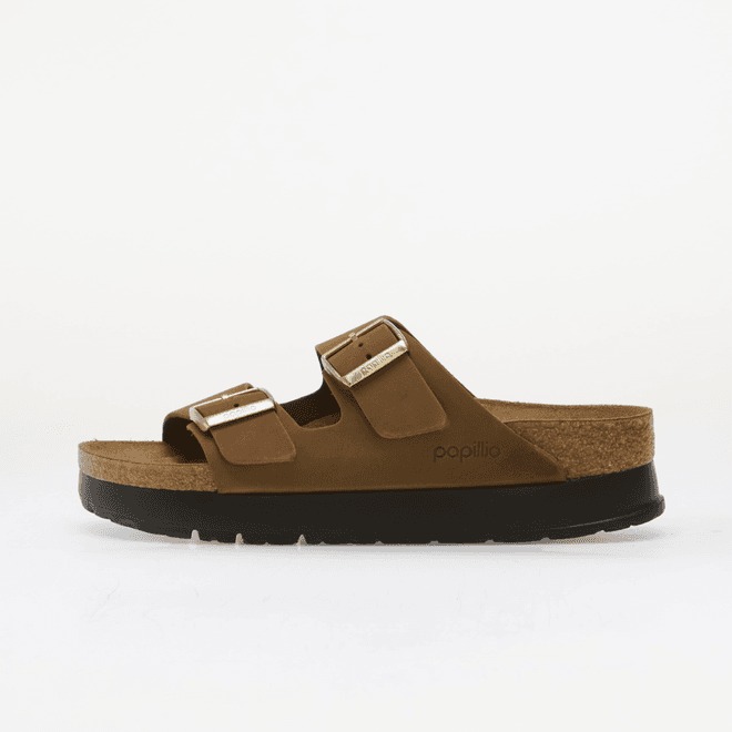 Birkenstock Arizona Flex Platform LENB Dark Tea