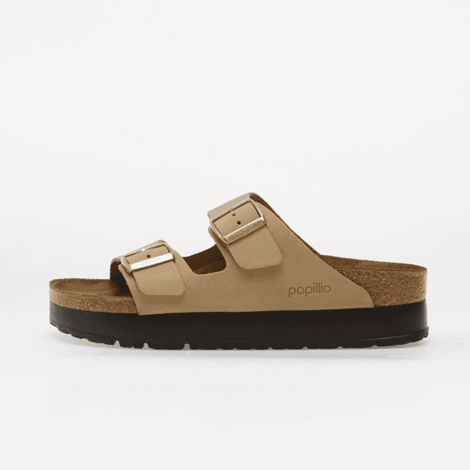 Birkenstock Arizona Flex Platform LENB Sandcastle